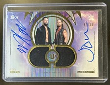 2025 Topps Universe WWE Finn Balor JD McDonagh Tag Team Relic Auto #/99
