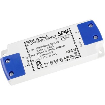 Self Electronics SLT20-350IF-2S LED-Trafo 20 W 0.35 A 6 - 56 V nicht dimmbar 1