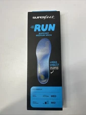 Superfeet RUN Dynamic Cushion Medium Arch Size C Blue Men's 5.5-7 Women 6.5-8