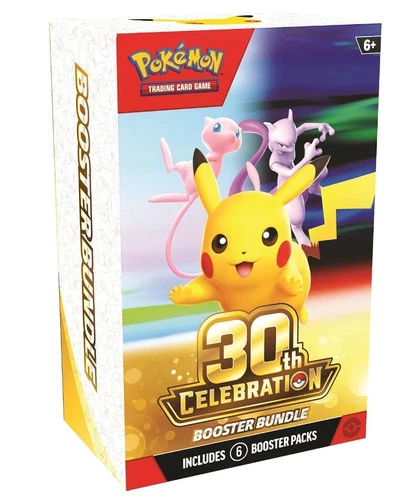 PRESALE  10x Pokemon 30th Anniversary Celebrations Booster Bundle October 2nd