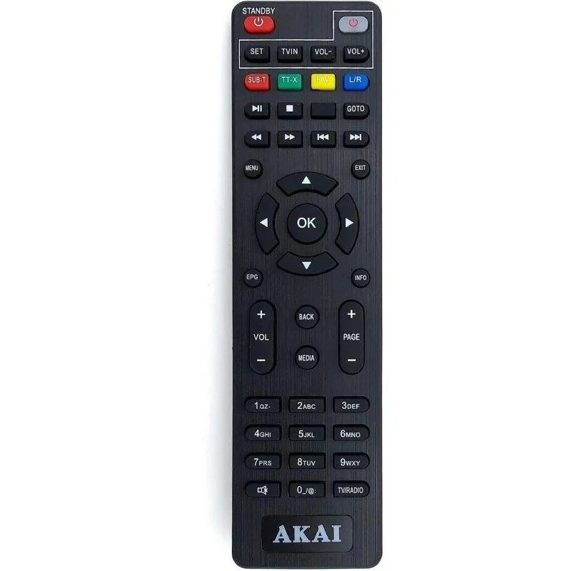 Decoder Digitale Terrestre DVB-T2 AKAI Ricevitore Canali TV HD Presa Scart Nero, fotografia 8 di 8