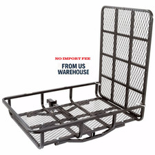 Elevate Outdoor Ucc500 Hitch-mounted Steel Cargo Carrier With Ramp - 500 Lb Cap Elevate Outdoor Ucc500 Hitch-mounted Steel Cargo Carrier With Ramp - 500 Lb Cap