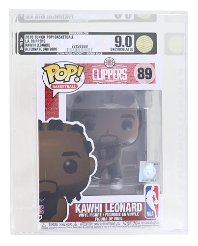 LA Clippers NBA Funko POP Vinyl Figure | Kawhi Leonard (Alternate) Graded AFA