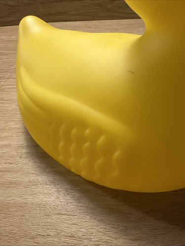 Jumbo X-Large Yellow Classic Rubber Duck Bath Tub Pool Jeep Toy Squeaker New - Picture 6 of 7