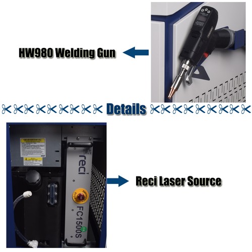 RECI 1500W/2000W/3000W Handheld Welding Cutting Machine For Metal Steel Aluminum - Picture 12 of 20