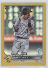 2022 Topps Series 1 1st Edition Gold Dom Nunez #193 0b3