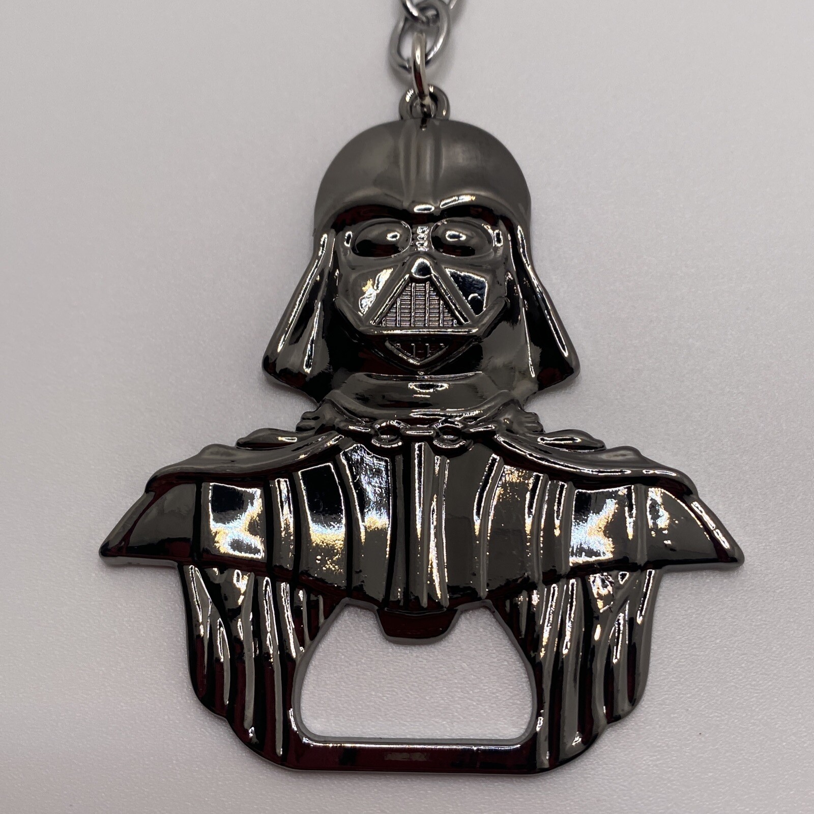 Star Wars Darth Vader Keychain And Bottle Opener Metal Silver New! 