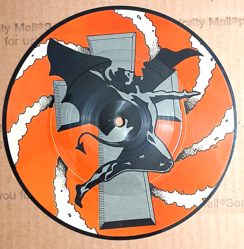 BLACK SABBATH VINYL TURN UP THE NIGHT-LONELY IS THE WORD 7" PICTURE DISC UN PLAY - Picture 2 of 2