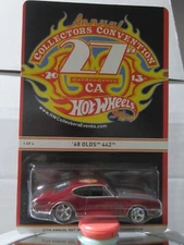 HOTWHEELS.27th COLLECTORS CONVENTION..'68 OLDS 442..#00931 of  01100
