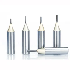 5mm x 15mm CNC Straight Router Bit Woodwork Engraving Tool End Mill 1/2" Shank