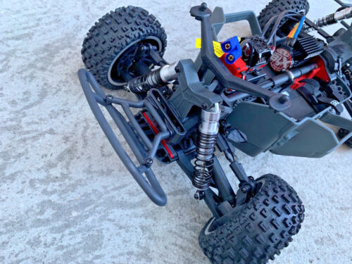 Hochleistungsschocks mit großer Bohrung für 1/10 Arrma Senton 4x4 3S BXL silber - Bild 3 von 4