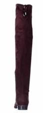 Marc Fisher Faux Suede Over-the-Knee Boots Loran Burgundy