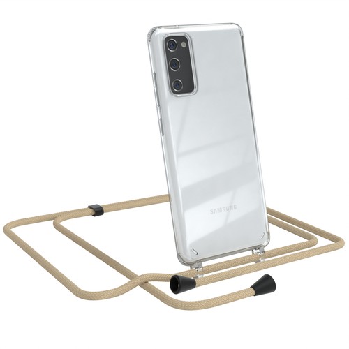 EAZY CASE do Samsung Galaxy S20 FE / FE 5G Etui z paskiem Łańcuszek na telefon komórkowy Cover TPU - Zdjęcie 25 z 30