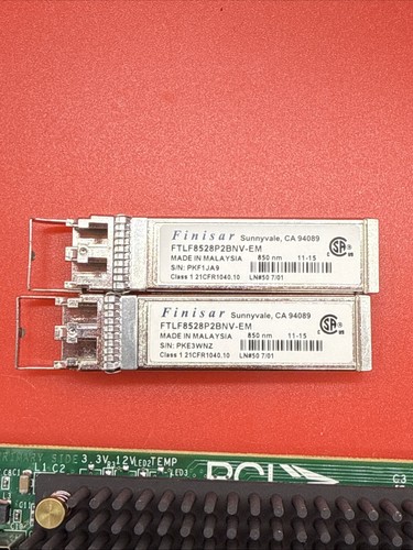 IBM Feature 577D 74Y2279 74Y2216 2Port 8GB FC Half Height HBA Adapter + 2 x SFP+ - Picture 5 of 10