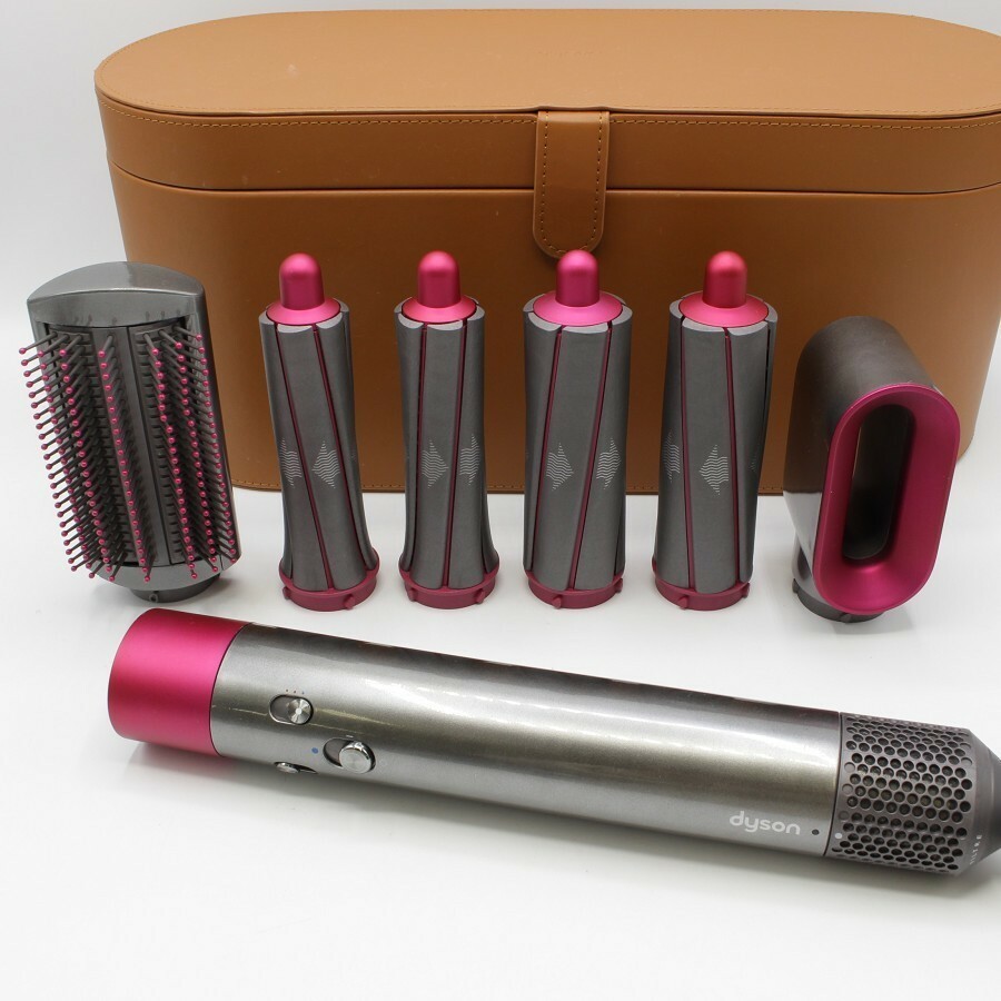 Hair Curling Dryer Airwrap Curl Wave Smooth Dyson HS01VNSFN Used