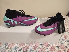 Custom Nike Zoom Superfly 9 Elite FG Hyper Turquoise Fuchsia Dream Size 8 Cleats