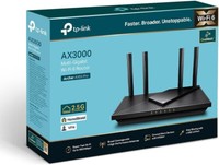 TP-Link AX3000 Multi-Gigabit Wi-Fi 6 Router 2.5G Port Dual-Band VPN OneMesh UK