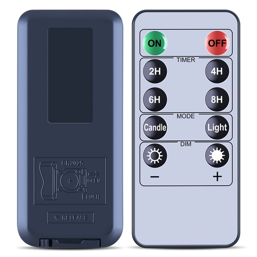 10-Key Remote Timer For GenSwin Rechargeable LED 3D Flameless Candles New - Picture 5 of 5