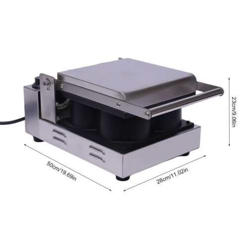 Electric Chest Shape Waffle Baker Waffle Bowl Maker Breast Boob Waffle Machine image