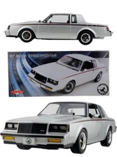 GMP Vintage 1987 BUICK GNX SILVER STREET FIGHTER 1:18 DIECAST G1800215 CAR NIB