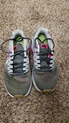 Nike Zoom Structure 20 Running Shoes Women's Size 9Gray / Pink 849577-006