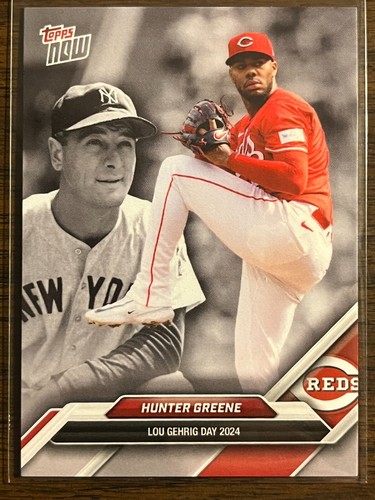 2024 Topps Now LGD-25 Hunter Greene