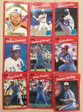 1990 Donruss Montreal Expos Complete Team Set! 