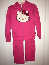 Hello Kitty Pink Childrens Jumpsuit Sz 8