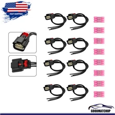 8X Ignition Coil Connector Plug Cable Wire For Ford V6 V8 Flex F150 3.5 3.7 5.0L