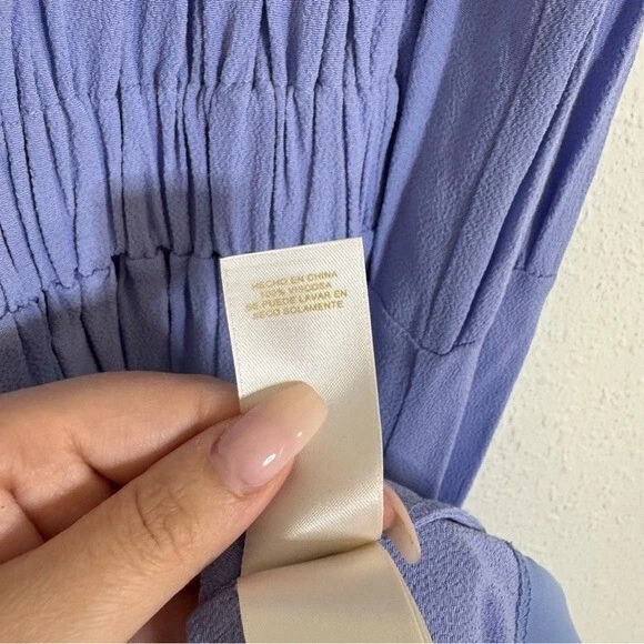 Abito midi Kate Spade pervinca senza maniche con ferretto taglia:8