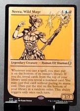 MTG #434 NEERA,WILD MAGE Rare Showcase Battle for Baldur's Gate card⚔️NM/MT