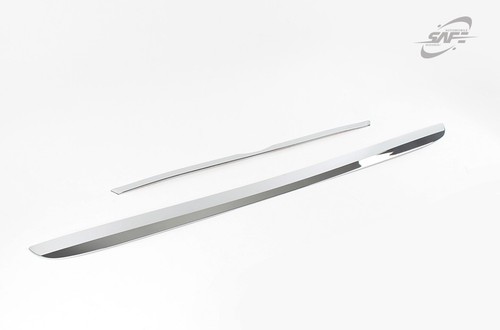 Chrome Rear Trunk Garnish Molding 2p for 2012/08 ~ 2015 Hyundai Santa FE - Picture 2 of 8
