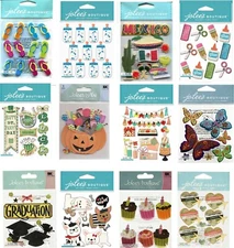 57 Jolee's Boutique Scrapbook 3D Stickers VARIETY U-CHOOSE dimensional stickers