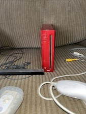 Nintendo Wii New Super Mario Bros. Pack Red Console RCLSRAAK 