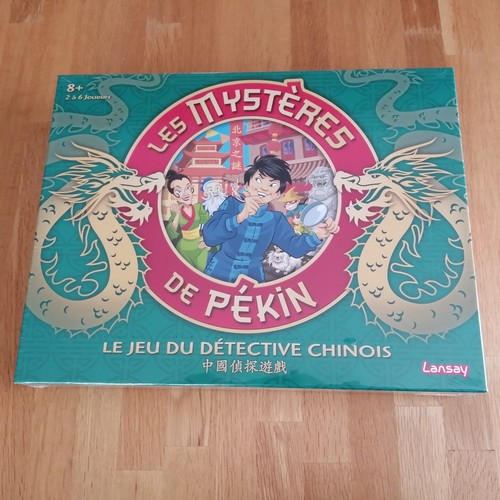 Jeu De Société Les Mystères De Pékin – Jeu Du Détective Chinois Lansay 2015 – Complet Pour 2 Joueurs