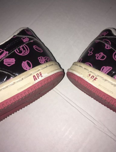 Bapesta kids shoes Size 19 Or 10.5 Us Og Bape Kids Bapestas Junk Food Baby Milo - Picture 8 of 9
