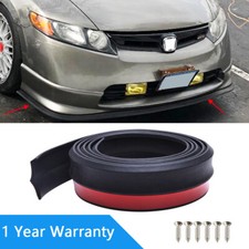 2.5m Car Front Bumper Lip Splitter Body Side Spoiler Sporty Modified Universal