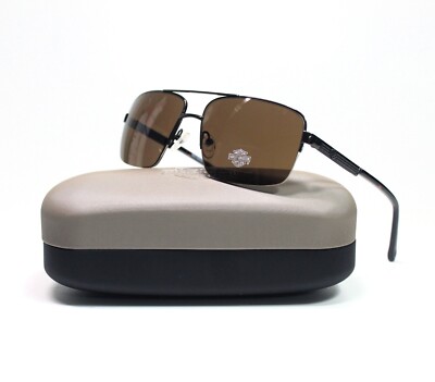 HARLEY DAVIDSON unisex sunglasses sunglasses grey brown metal HD0953 08E NEW
