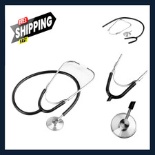 Kids Doctor Stethoscope Toy Halloween Costume Cosplay Accessories Black for Kids