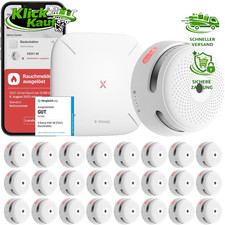 X-Sense Rauchmelder XS01-M mit SBS50 Basisstation Funk WLAN Vernetzbar