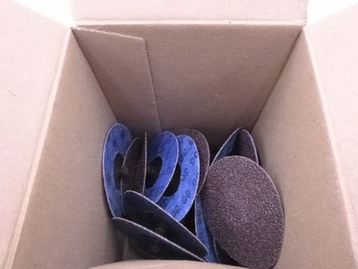 25 Pack 3'' QC Abrasive Discs 36 Grit Quick Change 592502