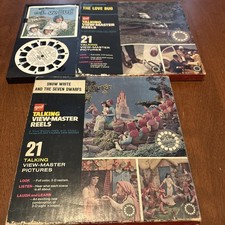 Gaf Talking View Master Snow White And The Seven Dwarfs And The Love Bug