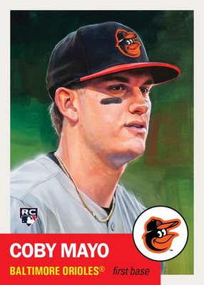 2025 Topps Living Set Card 865 Coby Mayo (RC)-25 Cents Free Shipping!