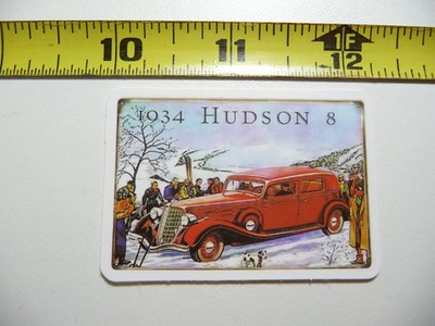 HOT ROD 1934 HUDSON 8 SMALL STICKER DECAL VEHICLE CLASSIC RIDE FUNNY