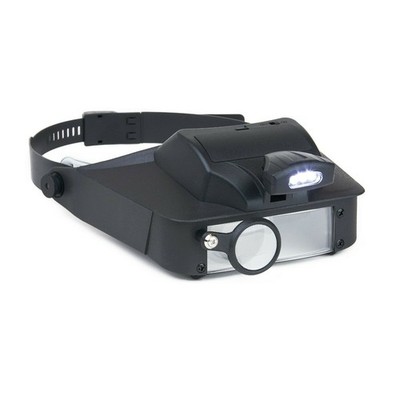 Carson LV-10 LumiVisor Lupe 2x 3x 5x 6x verstellbarer Kopfbügel LED Licht
