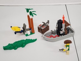 LEGO Orient Expedition Jungle River ( 7410 ) 100% Complete