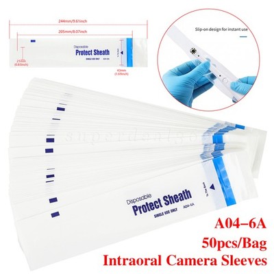 50-2000 Pcs Dental Intraoral Endoscope Camera Sheath Sleeve Disposable A04-6A de