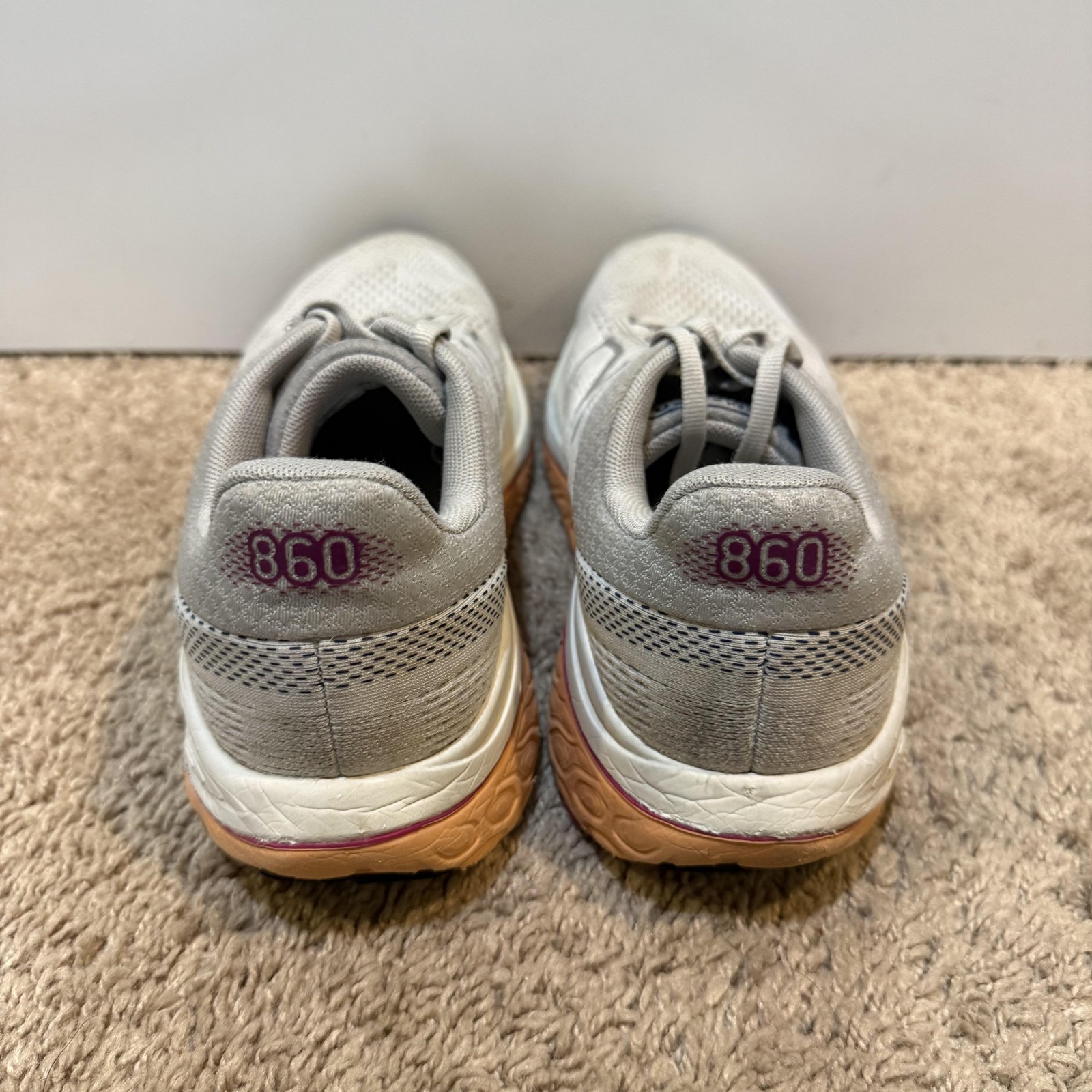 New Balance Fresh Foam X 860 Shoes Womens Size 9 Gray Running Sneakers thumbnail 4