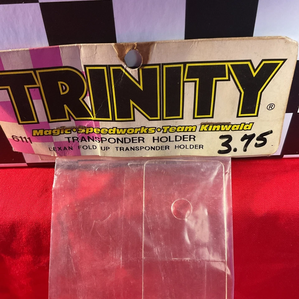 Trinity Transponder Holder (lexan Fold Up)#6111 - Image 2 of 4