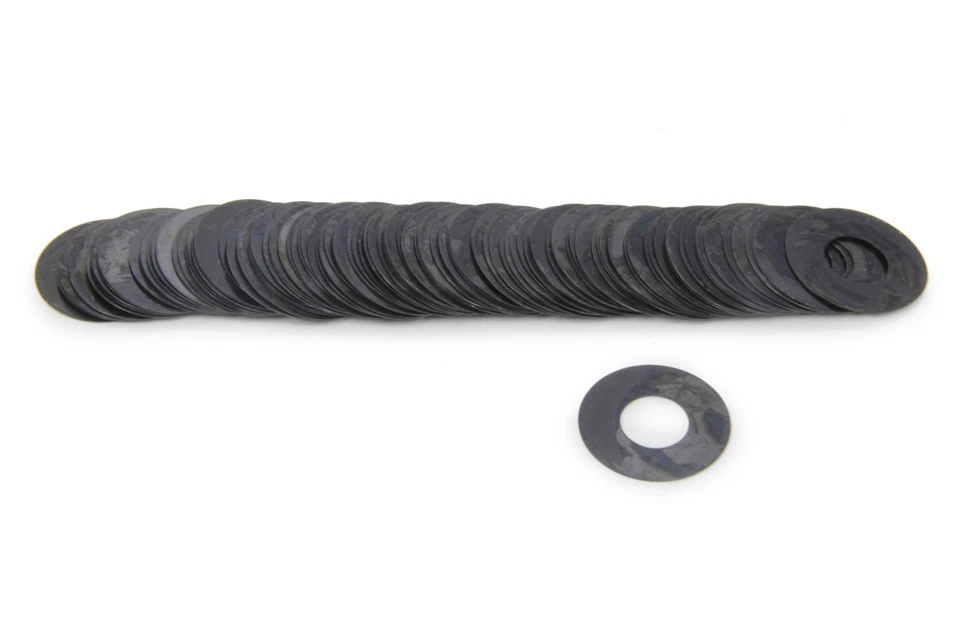 Dura-Bond 1175, Set of 100 Black Steel Valve Spring Shims 1.270 Od/.570 Id/.015  Foto 2 de 4